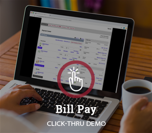 Bill Pay Click-Thru Demo (Desktop)