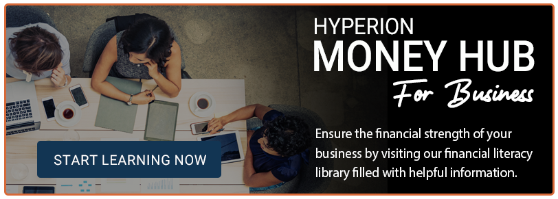 Desktop Hyperion Money Hub for Business