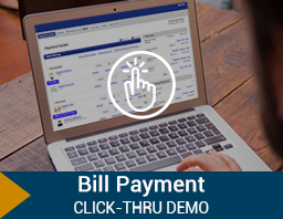 Bill Payment Click-Thru Demo (Mobile)
