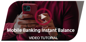 Mobile Banking Instant Balance Video