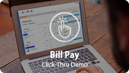 Bill Pay Click-Thru Demo (Desktop)