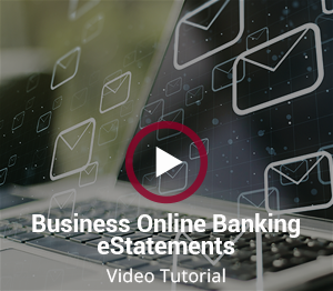 Business Online Banking eStatements Video
