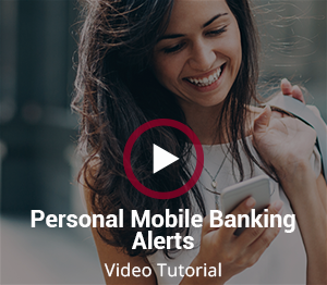 Personal Online Mobile Banking Alerts Video