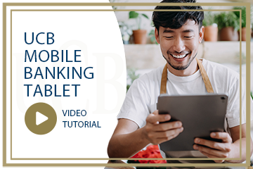 UCB Mobile Banking Tablet Video