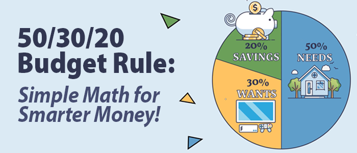 50/30/20 Budget Rule: Simple Math for Smarter Money 